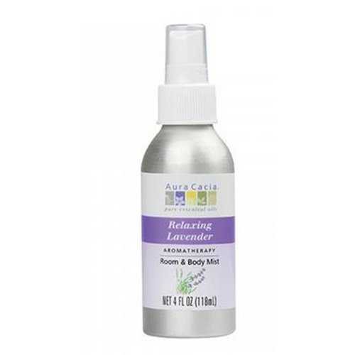 Product Cover Aura cacia Relaxing Lavender Aromatherapy Room & Body Mist 4 Oz (pack of 4)