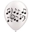 Product Cover Music Note Latex Balloons - 10 Balloons - 11