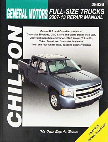 Product Cover GM Full-Size Trucks Chilton Repair Manual (2007-2012)
