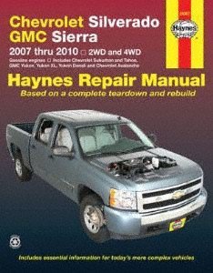 Product Cover Haynes 24067 Chevy Silverado & GMC Sierra Repair Manual (2007-2014)