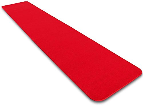 Product Cover House, Home and More Red Carpet Aisle Runner - 4 Feet x 25 Feet