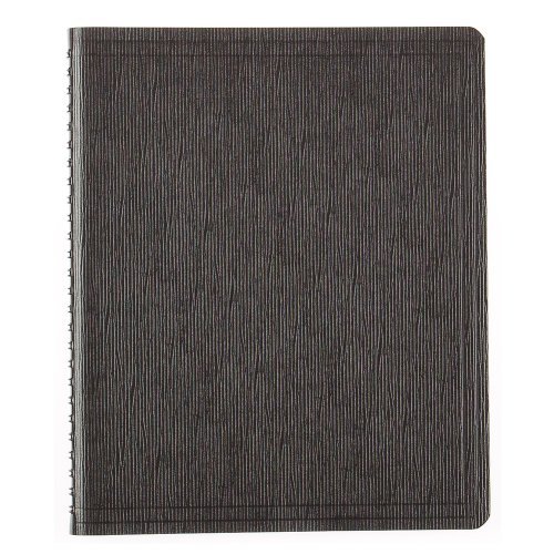 Product Cover Blueline EcoLogix 100% Recycled Wirebound Notebook, Black, 8.875 x 7.125 inches, 160 Pages (A9SE.BLK)