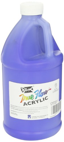 Product Cover Sax True Flow Medium-Bodied Acrylic Paint - 1/2 Gallon - Ultramarine Blue