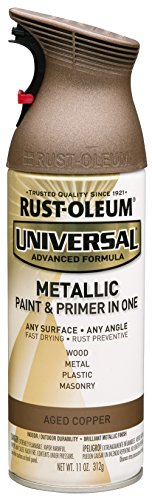 Product Cover Rustoleum 249132 Universal Metallic 11 oz Spray Paint, Aged Copper