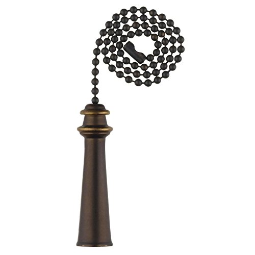 Product Cover Wellington 7721400 Westinghouse Lighting Trophy Pull Chain, Oil Rubbed Bronze