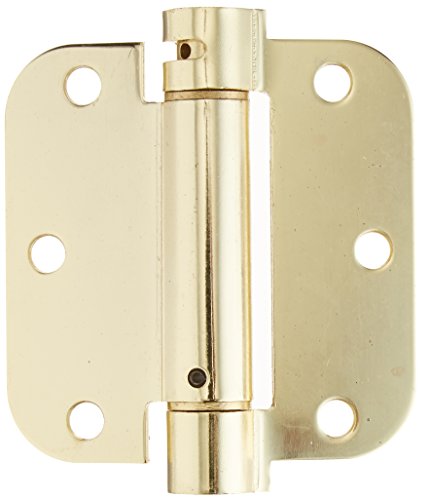Product Cover Deltana DSH35R53 Single Action Steel 3 1/2-Inch x 3 1/2-Inch x 5/8-Inch Spring Hinge