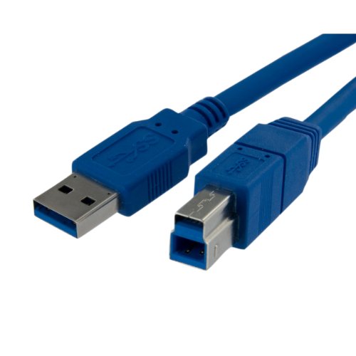 Product Cover StarTech.com 1 ft / 30cm SuperSpeed USB 3.0 Cable A to B - USB 3 A (m) to USB 3 B (m) (USB3SAB1)