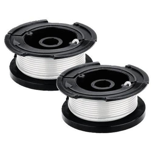 Product Cover BLACK+DECKER Trimmer Line Replacement Spool, Autofeed 30 ft, 0.065-Inch, 2-Pack (AF-100-2)