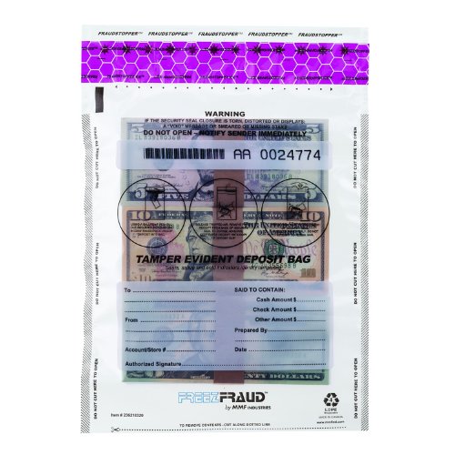 Product Cover MMF  Industries FREEZFraud Deposit Bag - 9