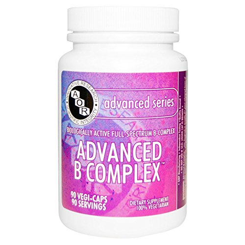 Product Cover Advanced Orthomolecular Research AOR Advanced B Complex Capsules, 90 Count