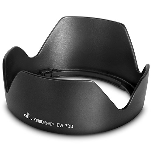 Product Cover (EW-73B Replacement) Altura Photo Lens Hood for Canon 18-135mm EF-S f/3.5-5.6 is, EF-S 18-135mm f/3.5-5.6 is STM, 17-85mm EF-S f/4.5-5.6 is USM