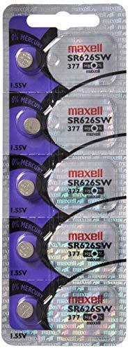 Product Cover 5 Maxell SR626SW 377 Silver Oxide Watch Batteries