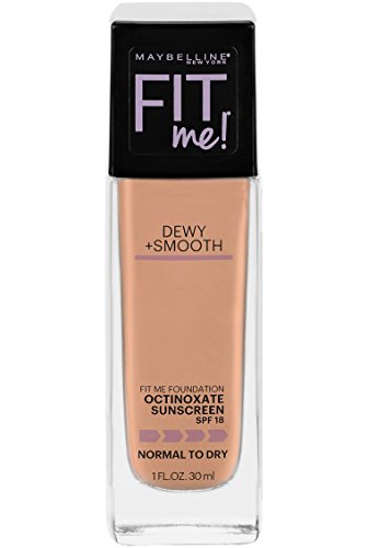 Product Cover Maybelline New York Fit Me! Foundation, 235 Pure Beige, SPF 18, 1.0 Fluid Ounce
