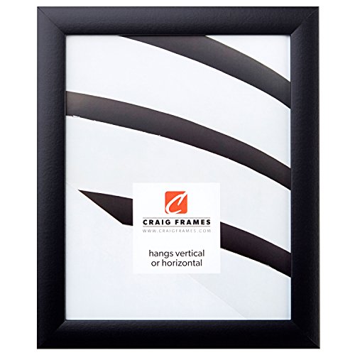 Product Cover Craig Frames 1WB3BK 19 by 25-Inch Picture Frame, Smooth Wrap Finish, 1-Inch Wide, Black