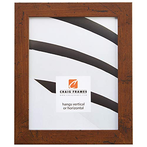 Product Cover Craig Frames FM26WA1824C 1.26-Inch Wide Picture/Poster Frame in Smooth Grain Finish, 18 by 24-Inch, Dark Brown