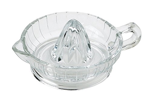 Product Cover HIC Citrus Juicer Reamer with Handle and Pour Spout, Heavyweight Glass
