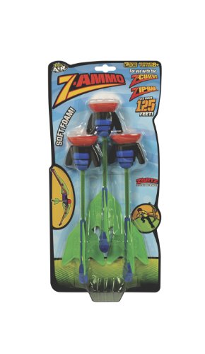 Product Cover Zing Air Z-Ammo Suction Cup Arrows Refills for Z-Curve Bow and Z-Bow