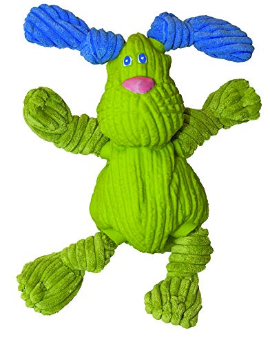 Product Cover HuggleHounds Extremely Durable and Squeaky Ruff-Tex  Dog Toy, Bunny Bugsy, One size