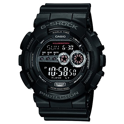 Product Cover Casio Men's GD100-1BCR G-Shock X-Large Black Multi-Functional Digital Sport W...