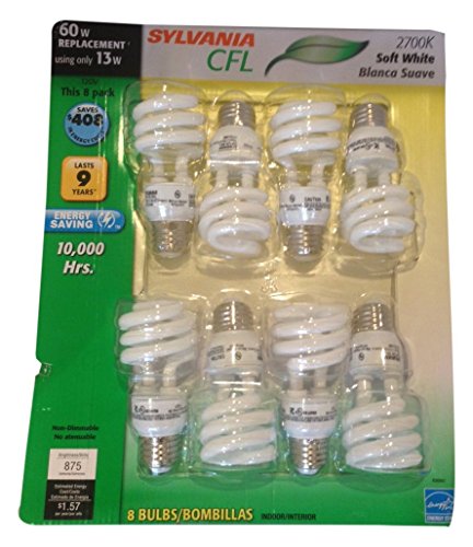 Product Cover Sylvania CF13EL CFL Soft White Light Bulb