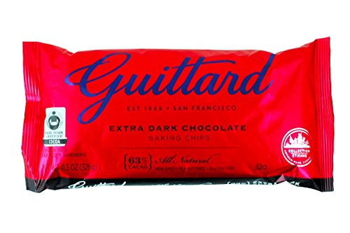 Product Cover E Guittard 63% Extra Dark Chocolate Chip, 11.5-Ounce (Pack of 4)