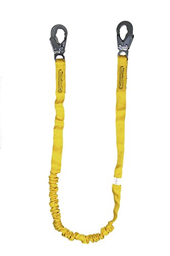 Product Cover Guardian Fall Protection 11200 IS-72 6-Foot Internal Shock Lanyard with snap hooks