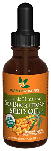 Product Cover Sea Buckthorn Seed Oil -100% Certified Organic, 1-Ounce