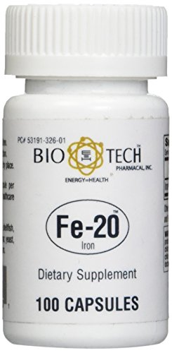 Product Cover BioTech Pharmacal - Fe-20 - 100 Count