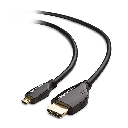 Product Cover Cable Matters High Speed HDMI to Micro HDMI Cable (Micro HDMI to HDMI) 4K Resolution Ready - 15 Feet