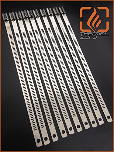Product Cover Snap Strip Stainless Steel Zip Tie 10 Pack 14