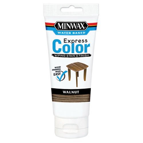 Product Cover Minwax 308034444  Express Color Wiping Stain and Finish, Walnut