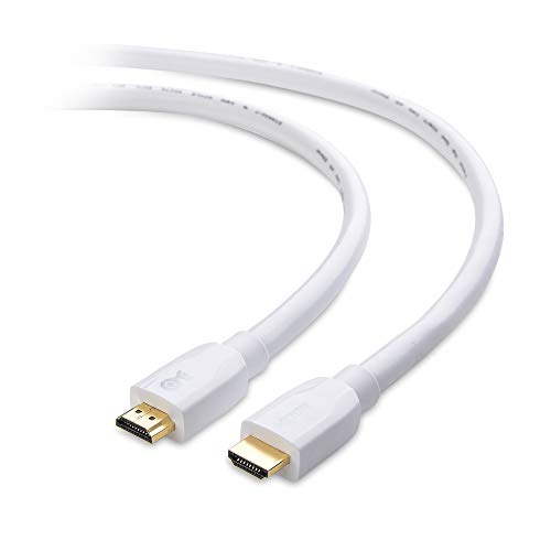 Product Cover Cable Matters Premium Certified White HDMI Cable (Premium HDMI Cable) with 4K HDR Support - 15 Feet
