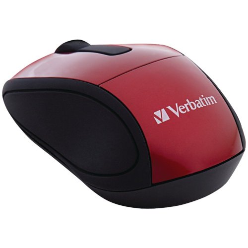 Product Cover Verbatim Wireless Mini Travel Optical Mouse - Red