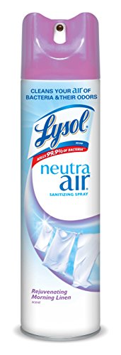 Product Cover Lysol Neutra Air Sanitizing Spray, Morning Linen, 10oz, Air Freshener, Odor Neutralizer