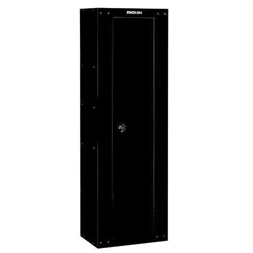 Product Cover Stack-On GCB-8RTA Steel 8-Gun Ready to Assemble Security Cabinet, Black