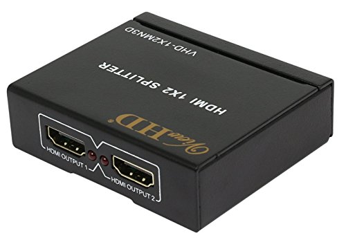 Product Cover ViewHD 2 Port 1x2 Powered HDMI Mini Splitter for 1080P & 3D | Model: VHD-1X2MN3D