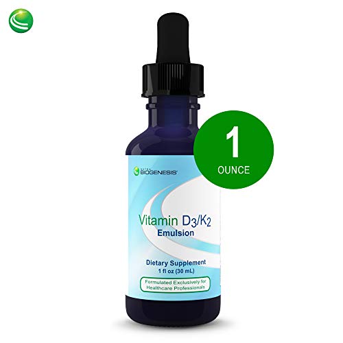 Product Cover BioGenesis - Vitamin D3/K2 Emulsion 1 oz [Health and Beauty]