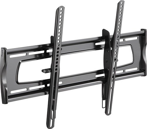 Product Cover Rocketfish - Low-Profile Tilting Wall Mount for Most 32 to 56 Flat-Panel TVs - Black