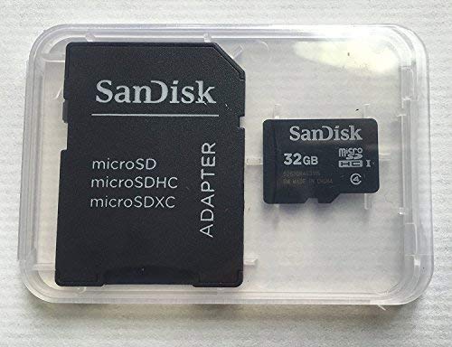 Product Cover SanDisk 32GB MicroSDHC High Speed Class 4 Card with MicroSD to SD Adapter