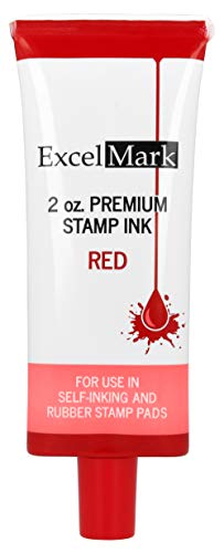 Product Cover Self Inking Stamp Refill Ink - 2 oz. - Red Ink