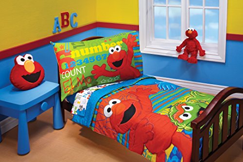 Product Cover Sesame Street ABC 123 4 Piece Toddler Set