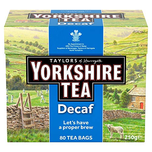 Product Cover Yorkshire Decaffeinated Tea, 80 Teabags