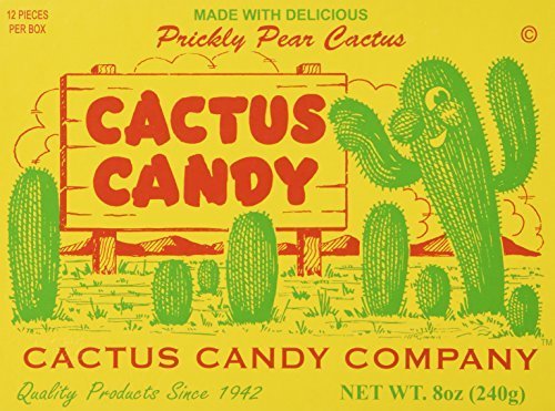 Product Cover Cactus Candy Company 1/2 LB Box Arizona Prickly Pear Cactus Candy