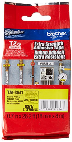 Product Cover Brother Genuine P-touch TZE-S641 Tape, 3/4