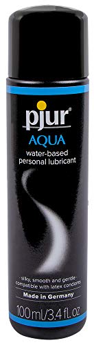 Product Cover Pjur Aqua Premium Water-Based Personal Lubricant 3.4 Fluid Ounce / 100 Milliliter