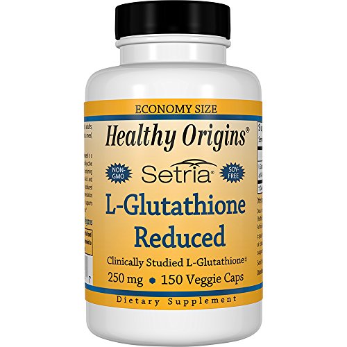 Product Cover Healthy Origins L-Glutathione Natural Multi Vitamins, 250 Mg Reduced, 150 Count