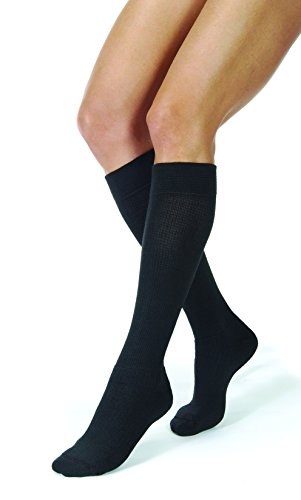 Product Cover JOBST Activewear Compression Socks, 15-20 mmHg, Knee High, Large, Black
