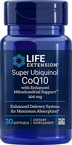 Product Cover Life Extension Super Ubiquinol CoQ10 with Enhanced Mitochondrial Support, 200mg, 30 Softgels
