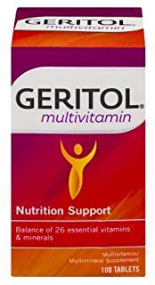 Product Cover Geritol Multivitamin 100 tab (formerly called Geritol Complete - same product!)