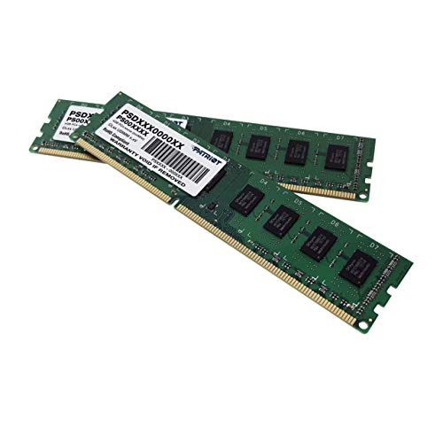 Product Cover Patriot Signature DDR3 8 GB (2 x 4 GB) CL11 PC3-12800 (1600MHz) 240-Pin DDR3 Desktop Memory Kit PSD38G1600K